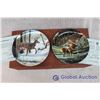 Image 4 : Lot of Collectors Plates. Northern Animals (8) With Box