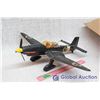 Image 1 : Vintage Nai German Black Plastic Plane With Windup Prop