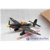 Image 2 : Vintage Nai German Black Plastic Plane With Windup Prop