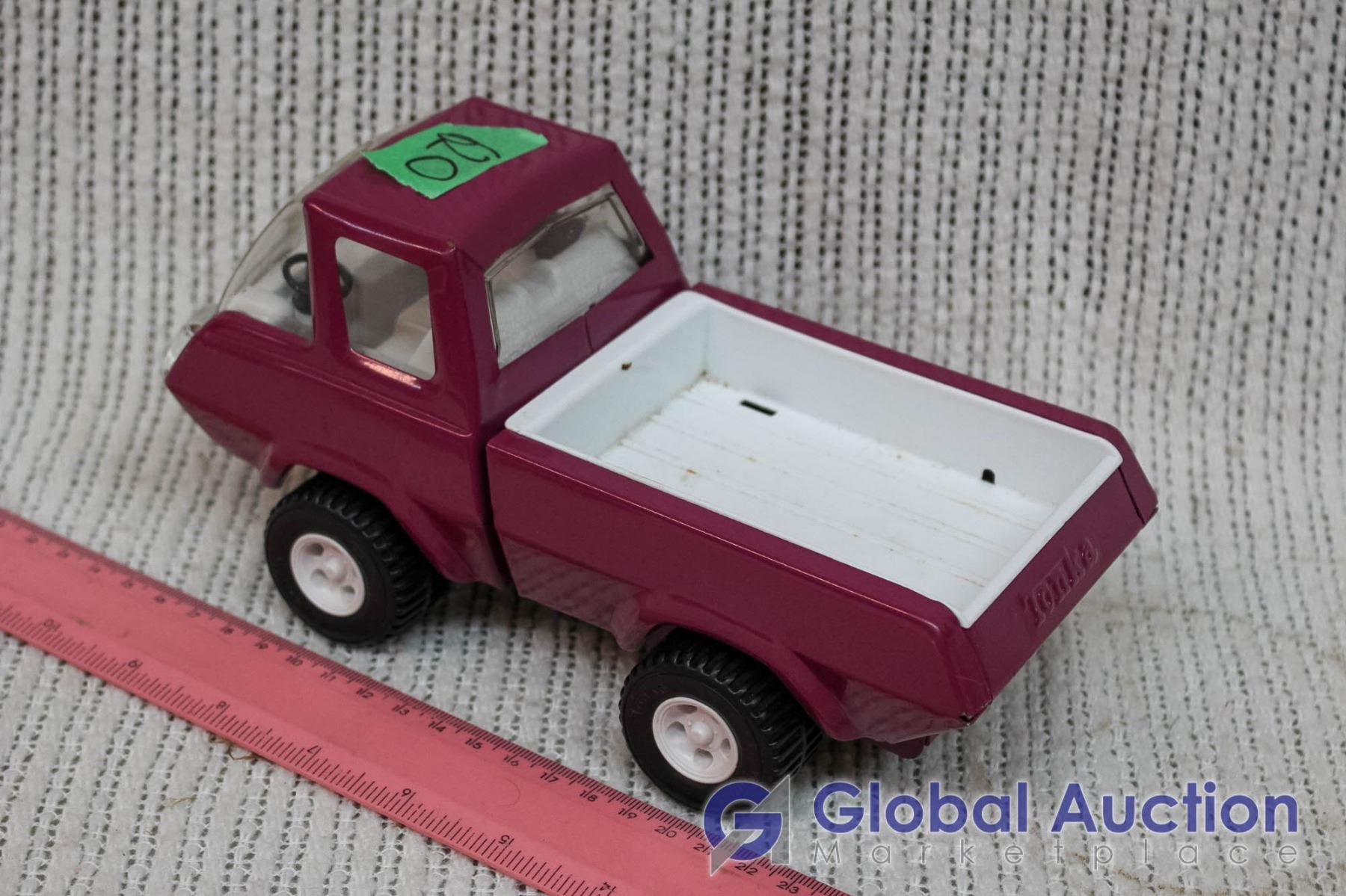 purple tonka truck