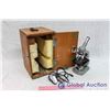 Image 1 : Vintage Olympus Tokyo Microscope w/Box