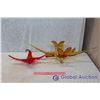 Image 1 : Decorative Glass (2 Pieces)