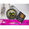 Image 2 : Franklin Mint John Deere Model R Pocket Watch W/ Case