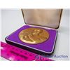 Image 2 : Pope John Paul II Medallion, K Of C, W/  Case