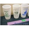 Image 2 : Milk Glass Advertising Cups (5)