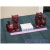 Image 2 : Oriental Styled Statues & Stamp