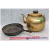 Image 1 : Cast Iron Pan and Metal Pot