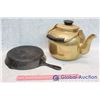 Image 4 : Cast Iron Pan and Metal Pot