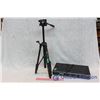 Image 1 : Toshiba DVD Player and Vivitar Camera Tripod