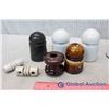 Image 2 : CP Rail Oil Tin With Insulators And Jug