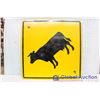 Image 1 : Cattle Crossing Traffic Metal Sign, 30"x30"
