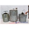 Image 3 : Galvanized Watering Pails (3)