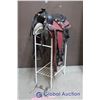Image 1 : Red Saddle With Saddle Stand (15" ish)