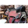 Image 7 : Red Saddle With Saddle Stand (15" ish)