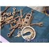 Image 2 : Box of Assorted Vintage Wrenches and Hand Tools
