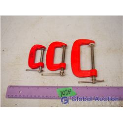 Lot Of C Clamps