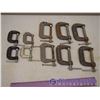Image 2 : Lot of C Clamps (6x 2", 4x1")