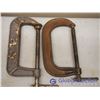 Image 3 : Lot of 6" C Clamps (2)