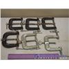 Image 1 : Lot of 6 3-way Edge Clamps