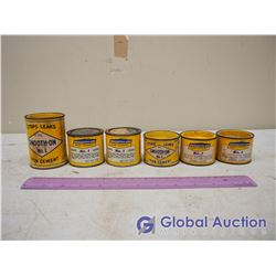 Tins of Smooth-On Iron Cement (6)