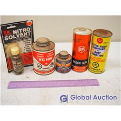 Block Seal, Water Pump Sealant, Nitro Solvent Unopened. Opened Pipe Compound (2)