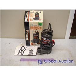 1/6 HP Submersible Sump Pump, Rigid With Box