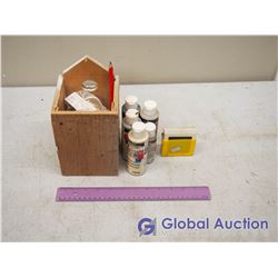 Assorted Hardware, Paint, Misc