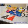 Image 2 : Lot Of Misc. Pest Control, V Belts, Angle Ruler