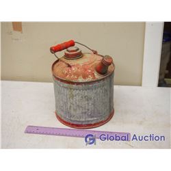 Galvanized Gas Can