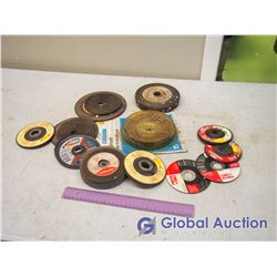 Lot Of Assorted Grinding And Cutoff Discs