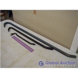 Lot Of (3) Goose-neck Pry-bars