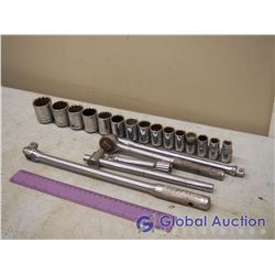 1/2 Socket Set W/ Drivers
