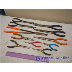 Lot Of Needle Nose Pliers