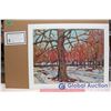 Image 1 : Group of Seven Publishing Art Print - "First Snow" W/ COA