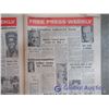 Image 2 : Lot of Vintage Free Press Weekly Papers