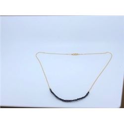 6 Carat TW Black Diamond Necklace