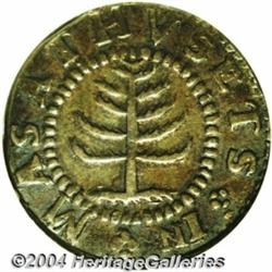 1652[SHILNG] Pine Tree Shilling, Small Planchet VF30 NGC.