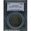 Image 1 : 1787[1C] Fugio Cent, STATES UNITED, Cinquefoils Fine 15 PCGS.