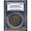 Image 3 : 1787[1C] Fugio Cent, STATES UNITED, Cinquefoils MS63 Brown PCGS.