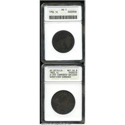 1794[1C] Head of 1794 Poor 1 ANACS,