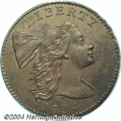 1794[1C] Head of 1794 MS63 Brown PCGS.