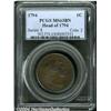 Image 3 : 1794[1C] Head of 1794 MS63 Brown PCGS.