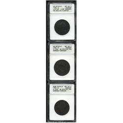 1796[1C] Liberty Cap--Corroded, On Spoiled Planchet--ANACS, VG Details, Net AG3,