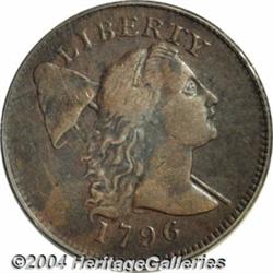 1796[1C] Liberty Cap XF45 PCGS.