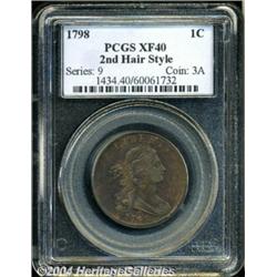 1798[1C] Second Hair Style XF40 PCGS.