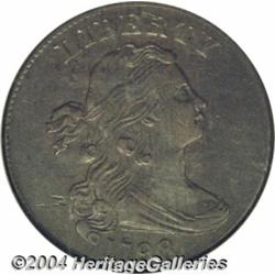 1798[1C] Second Hair Style AU50 NGC.