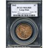 Image 3 : 1842[1C] Large Date MS64 Red PCGS.