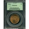 Image 3 : 1855[1C] Upright 5s MS65 Red PCGS.