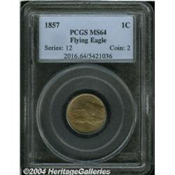 1857[1C] MS64 PCGS.