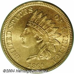 1860[1C] MS66 PCGS.